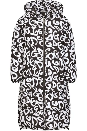 Dolce & Gabbana Abrigo con capucha y logo