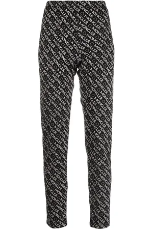 Moncler Pantalones con logo estampado