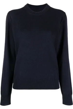 Maison Margiela Suéter de cachemira con cuello redondo