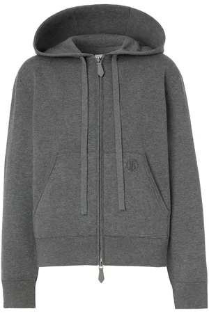 Burberry Hoodie con monograma bordado
