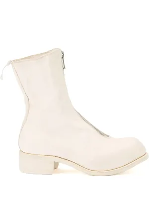 GUIDI Front-zip ankle boots