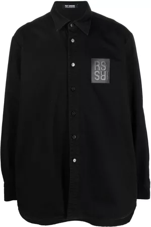 RAF SIMONS Camisa con parche del logo