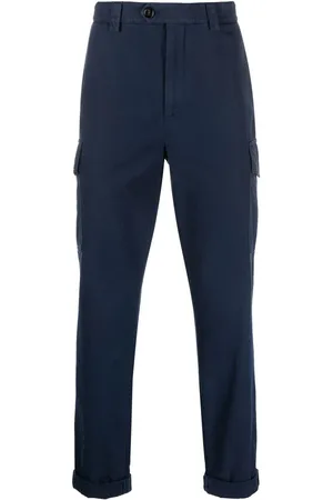 Brunello Cucinelli Pantalones cargo con cuatro bolsillos