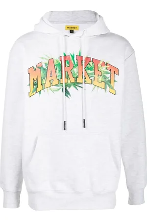 MARKET Hoodie con logo estampado