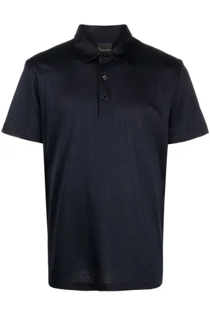 BILLIONAIRE Playera tipo polo tejido con botones