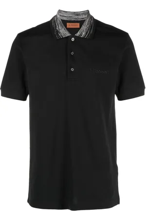 Missoni Playera tipo polo con cuello en contraste