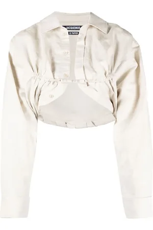 Jacquemus Blusa corta manga larga