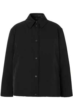 Burberry Mujer Chamarras - Chamarra capitonada reversible con parche del logo
