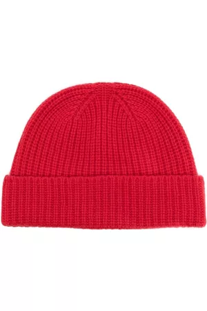 PRINGLE OF SCOTLAND Gorros - Boina de cachemira tejida de canalé