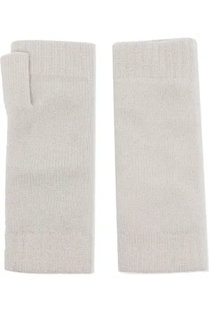 N.PEAL Guantes con ribete de canalé