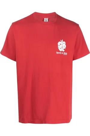 Sporty & Rich Playera con logo estampado