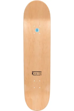 Maharishi Patineta con logo estampado