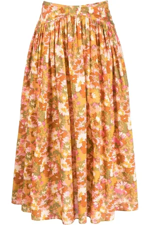 ZIMMERMANN Falda con estampado floral