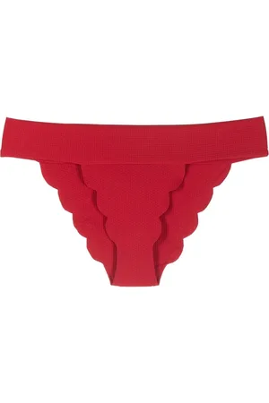 Marysia Bikini bottom con bordes festoneado