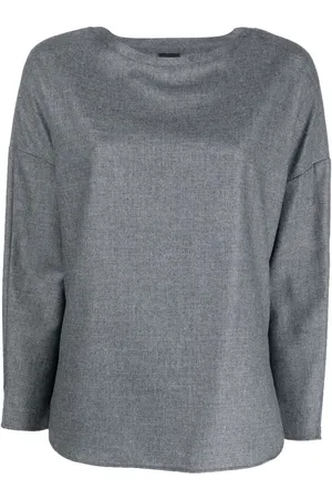 Aspesi Blusa con cuello redondo