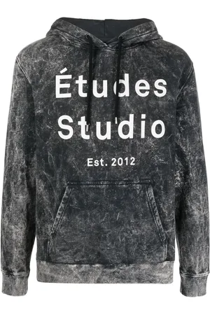 Etudes Hoodie Klein con logo estampado
