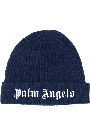 Palm Angels Gorro con logo bordado