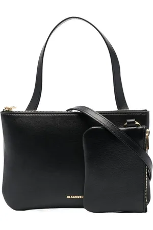 Jil Sander Bolsa de hombro con sello del logo