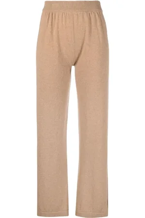 Barrie Pantalones de cachemira rectos