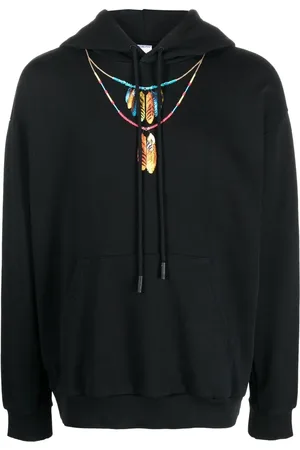 MARCELO BURLON Hoodie con estampado gráfico