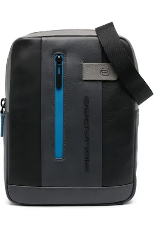 Piquadro Mochila tipo mensajero con forma de mieda luna