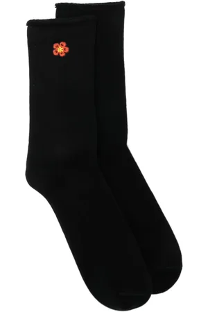 Kenzo Calcetines con bordado floral