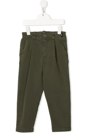 Aspesi Pantalones rectos con pretina elástica