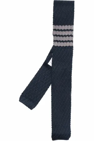 Thom Browne Corbata con motivo 4-Bar