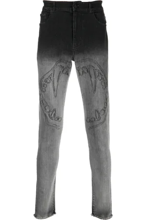HACULLA Jeans skinny con labios estampados