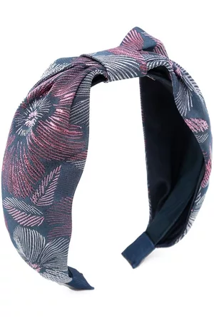 HUCKLEBONES LONDON Diadema Knot con bordado