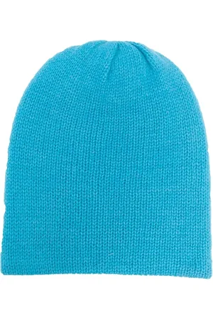 LISKA Gorro de cachemira tejido de canalé