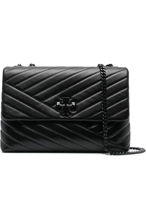 Tory Burch Bolsa de hombro Kira Chevron Poweder