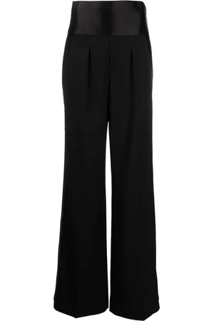 Tom Ford Pantalones anchos con tiro alto