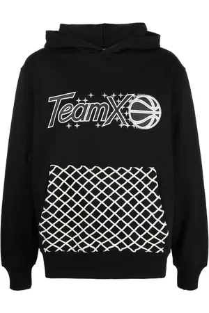 JUST DON Hoodie con estampado gráfico