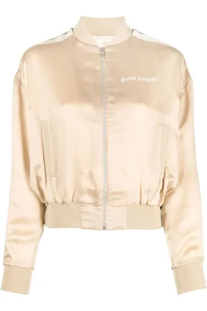 Palm Angels Chamarra bomber con detalle de franja