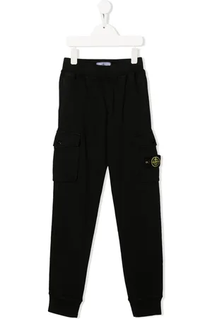 Stone Island Pants con parche del logo