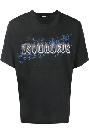 Dsquared2 Playera con cuello redondo y logo