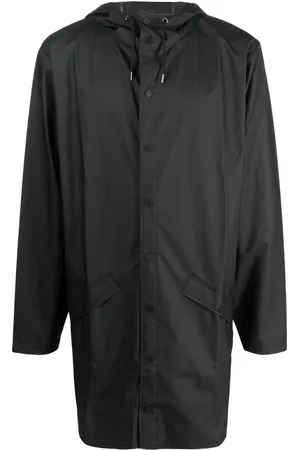 Rains Impermeable con capucha y cordones