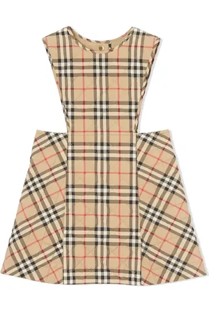 Burberry Vestido estilo jumper con diseño capitonado