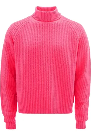 J.W.Anderson Suéter tejido canalé con cuello alto