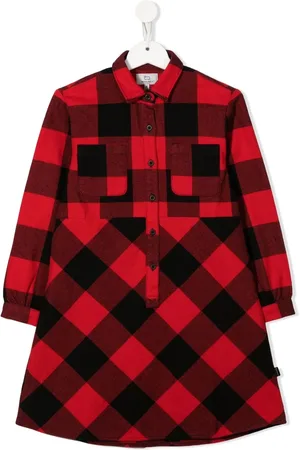 Woolrich Vestido a cuadros