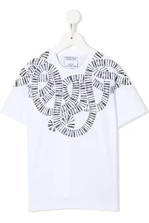 MARCELO BURLON Playera con logo estampado