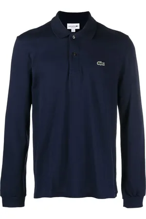 Lacoste Playera tipo polo manga larga