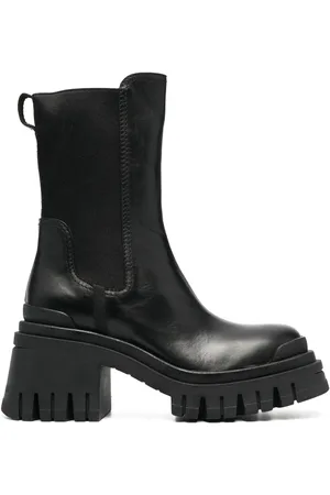 Premiata Botines con tacón grueso