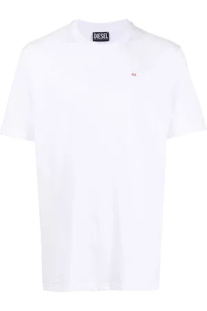 Diesel Playera T-Just-Microdiv con logo bordado