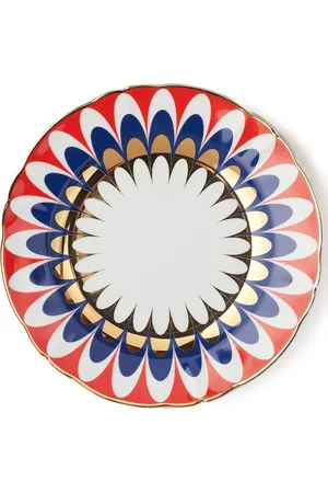 BITOSSI Set de 4 platos para postres Flora