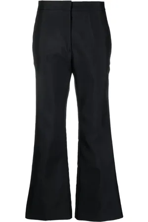 Jil Sander Pantalones capri con tiro alto