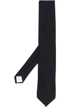 LARDINI Corbata de tejido chevron