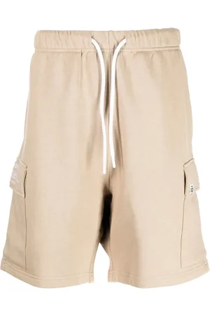 A Bathing Ape Shorts cargo de tejido jersey