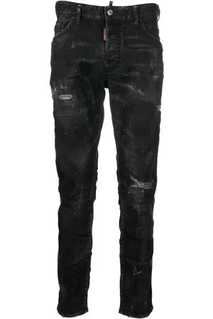Dsquared2 Jeans J75 slim con efecto envejencido